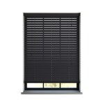 Ahşap Jaluzi 50mm Redüktörlü İpli - SİYAH