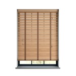 Ahşap Jaluzi 50mm Kurdelalı - MEŞE